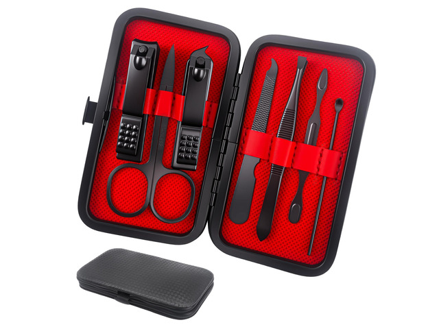 Manicure Set Stocking Stuffers for Men, Easter Basket Stuffers for Teens, Manicure Kit Nail Clippers Kit Grooming Kit Pedicure Care Tool Fathers...