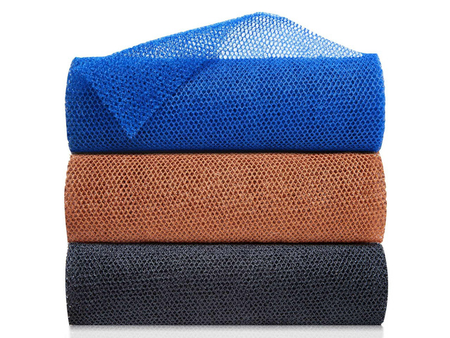 African Net Sponge 3 Pieces African Exfoliating Net African Bath Sponge Scrubbing Rag Net African Wash Shower Long Net Body Scrubber