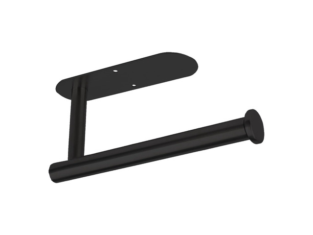 Adhesive Toilet Paper Holder - 304 Stainless Steel - Pre-Drilled Holes Wall Mounted - Ldeal for Kitchen, Bathroom - Adjustable Length