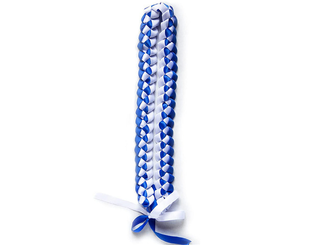 Caiyao Graduation Braided Honor Rope Leis Ribbon Necklace for Women Men Boyfriend Girlfriend Sister Handmade Adjustable Chunky Choker Necklace...