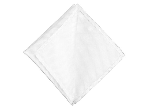 Satin Pocket Square for Men, White Silk Suit Handkerchief White Square Handkerchief for Men Wedding Party