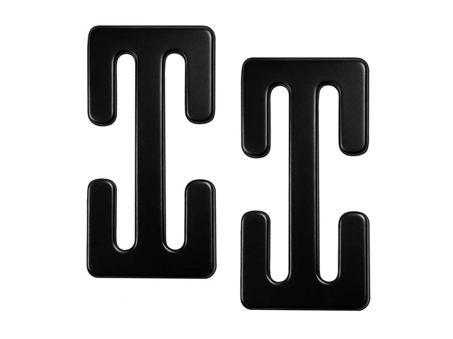 Stainless Steel E-Clips, Universal Strap Buckle for Backpacks, Pet Leashes & Camping Gear, 2-Pack Lightweight Anti-Rust & Anti-Slip Webbing...