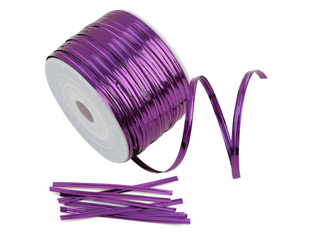 TangYinRD Purple Metallic Twist Ties 100 Yards Bread Candy Coffee Bag Ties Plant Garden Twist Ties for Parties DecorativeTies Cake Present Art Craft