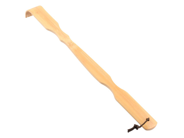 Renook Wooden Bamboo Back Scratcher, 17' Natural Handmade 1 Pack Back-Scratchers for Men and Women, New Upgraded Long Massager, Relaxation Gifts...