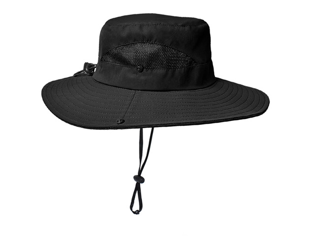Mesh-Fishing-Hat Summer Boy-Girls Sun-Hat Wide-Brim Safari-Hat for 7-14Years Older
