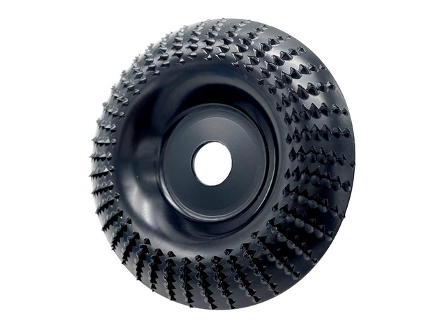 Wood Carving Disc Grinder Wheel Disc, 4 Inch(100mm) Angle Grinder Wood Carving Disc Woodworking Grinding Shaping Wheel Abrasive Rotary Tool with...