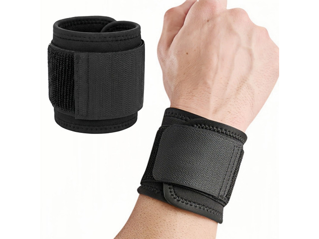 Adjustable Wrist Support Brace, Compression Wrist Wraps for Men & Women, Wrist Guard for Sports, Fitness, Weightlifting, Tendonitis, Carpal Tunnel...