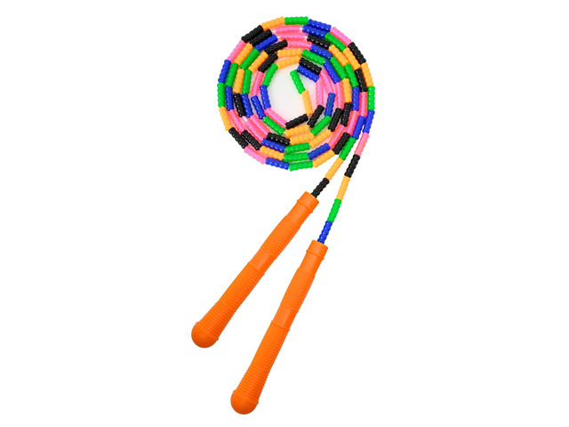 Beaded Jump Rope, ACEONE Segmented Skipping Rope for Kids Adults, Adjustable Tangle-Free Toddler Jumping Rope for Fitness Exercise Training...