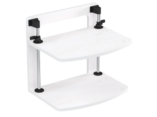 WikrOck 15.6 14 13.3 Inch Laptop Computer Monitor Stand Riser for Reduced Neck Strain, Adjustable Height Desk Shelf Organizer Monitor Riser Stand...