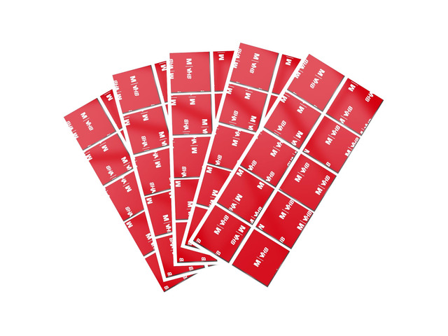 40 PCS VHB Adhesive Pads 1' x 1' Heavy Duty Double Sided Mounting Tape Squares, Automotive Grade Foam Adhesive for Dash Cam, Phone Mount, GPS...