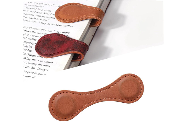 Magnetic BookmarksMagnetic Leather BookmarkMagnetic Bookmarks for WomenGifts for Women, Book Lovers, Family, Friends, Kids, Readers