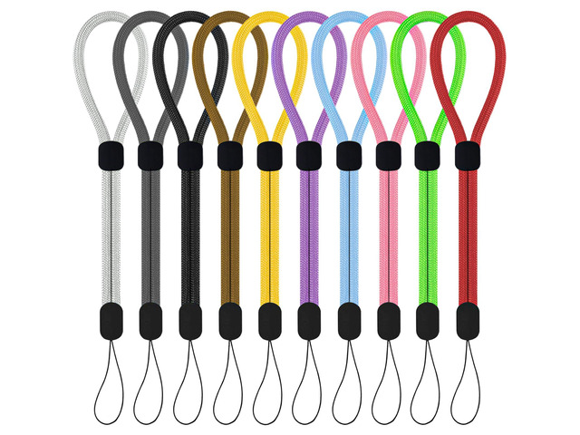 10Pcs Wrist Strap Lanyard,Adjustable Wrist Strap Phone Wrist Straps Nylon Lanyards for Keys Key Strap,Suitable for Electronic Devices Mobile Phones...