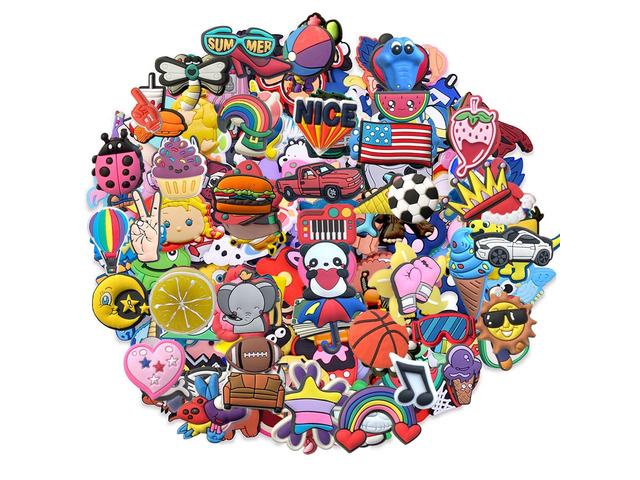 Lot of 30pcs Random Shoe Charms for Shoes Shoe Decoration Charms