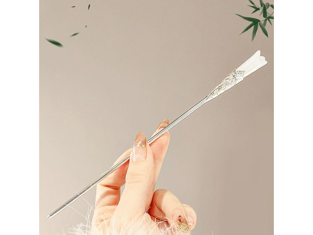 1 Pcs Hair Sticks for Women,Chinese Hair Chopsticks for Women,Chinese Hanfu Asian Vintage Hair Chopsticks Metal Hair Bun Updo Holders Long Hair...