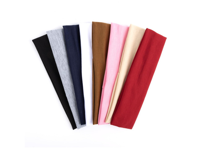 8pcs Headbands for Women Non Slip - Soft Women's Fashion Headband Sports Head Bands Elastic Hair Bands for Daily, Workout, Yoga & Running...