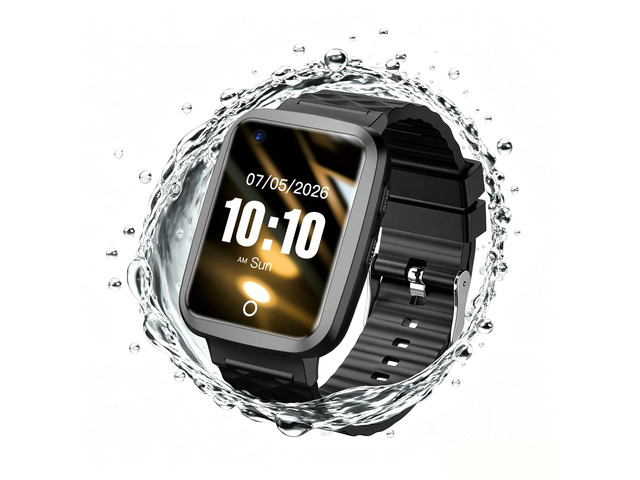 Fall Detection Smart Watch for Seniors with GPS Tracking, SOS Alert, Waterproof Fitness Tracker for Dementia/Alzheimers, 4G Safety
