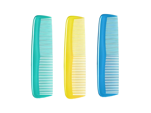 Pocket Combs (3 Pack), Fine Tooth Hair Combs for Men & Women, Pocket Styling Comb for Wet & Dry Hair, Travel Hair Comb, Detangling Comb, Barber...