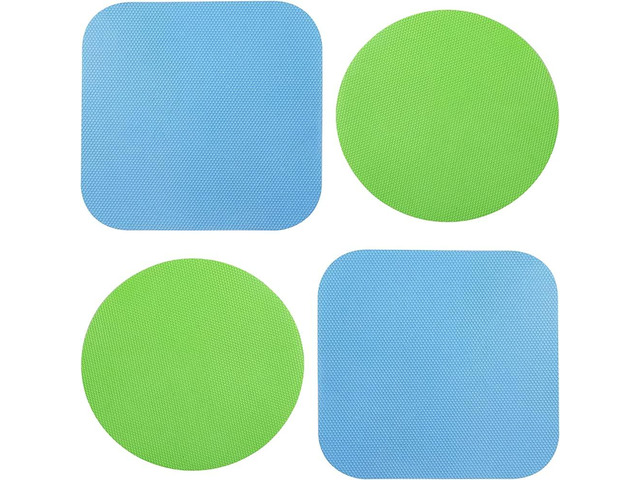 4pcs Rubber Jar Opener Gripper Pads, Jar Grippers Multi-Purpose Bottle Opener, Heat Insulation Pad for Weak Hands and Seniors With Arthritis