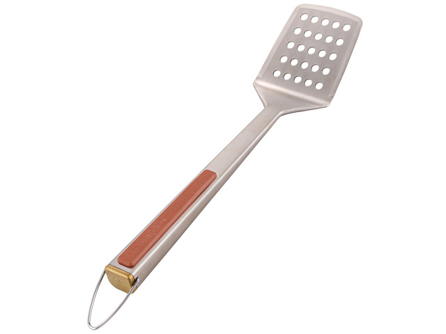 15.4-Inch Stainless Steel Grill Spatula Heat-Resistant, Heavy-Duty Spatula for Kitchens, BBQs, Camping, Griddles and Outdoor Cooking.