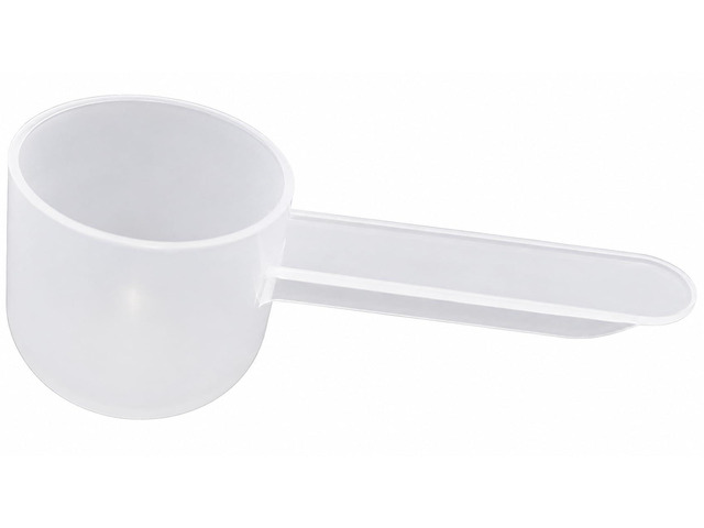 2 Teaspoon (2/3 Tablespoon 10 mL) Short Handle Plastic Rounded Scoop for Coffee, Protein Powder, Pet Food, Spices, Grains, Dry Goods Food-Grade...