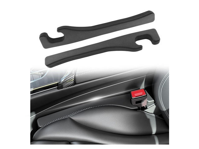 VKQTS 2026 New Car Seat Gap Filler,2PCS Soft Seat Gap Filler Strip for Block Items Slipping into Gaps,Universal Car Seats Gaps Plug Cars Interior...