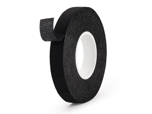 Ndcadhesive Wiring Harness Tape, 1/2 x 50Ft, Black Heat Resistant, Noise Dampening, Abrasion Resistant, PET Fleece Automotive Cloth Wire for...