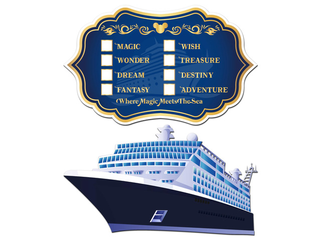 JovelliBom Cruise Door Magnets - 2Pcs Magnet for Cabin Door Decor, Customizable Reusable Waterproof Strong Magnetic Stickers for Carnival Cruise...