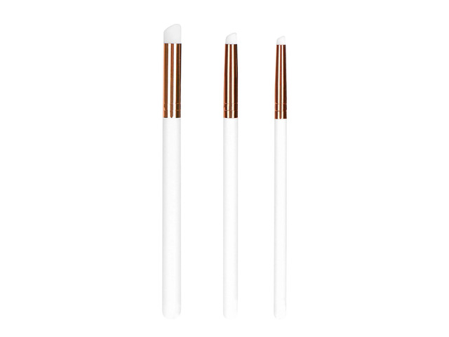 Mini Blending Brushes for Card Making, Dry Miniature Painting Set Background Blender Paint Brushes Small Detailed Paint Watercolor Brushes(3 Pack)