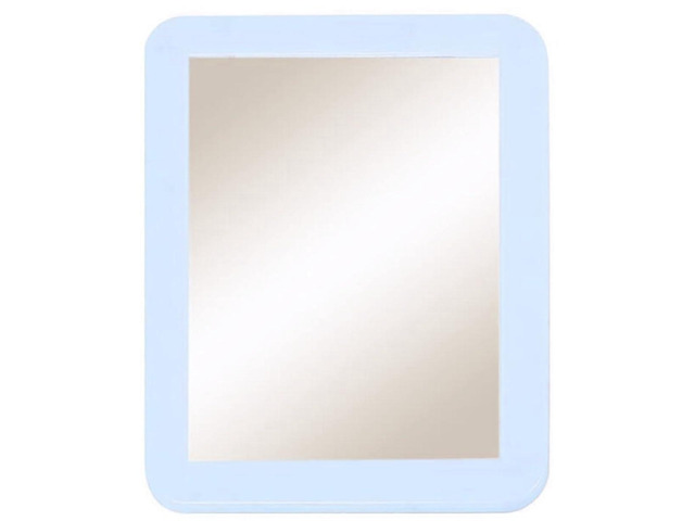 mpowtech Gifts for Back to School Season,White Magnetic Locker Mirror - 5' x 7' Magnet Mirrors for School, Bathroom, Workshop,Small Magnetic...