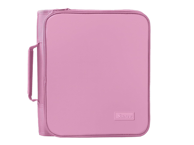 Zippered Binder Bag with Handle, 2-Inch 3-Ring O-Ring, 500-Sheet Capacity, Includes Zip Pocket, 5-Tab Expanding File Folder, Multi-Pocket Organizer...