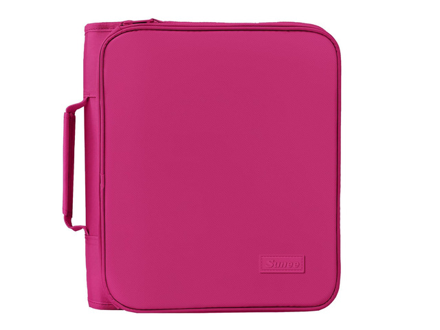 Zippered Binder Bag with Handle, 2-Inch 3-Ring O-Ring, 500-Sheet Capacity, Includes Zip Pocket, 5-Tab Expanding File Folder, Multi-Pocket Organizer...