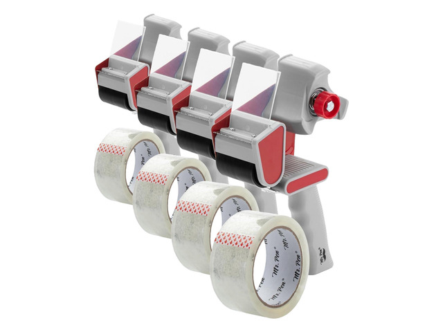 Heavy Duty Packing Tape Dispenser Gun, 2 Inch (Pack of 4)