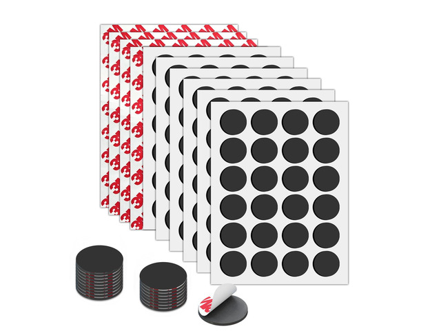 Classroom Must Haves,Magnet with Adhesive Backing,Round 1.2' - 240PCS,Bulk Package Magnetic Stickers for Decoration - Teacher Supplies