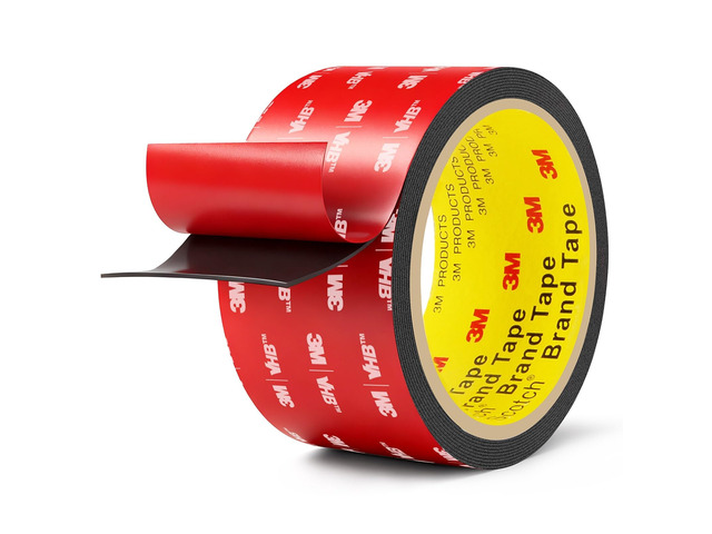 3M Double Sided Tape Heavy Duty 2in x 10ft, Removable Mounting Tape Adhesive Strips Double Sided Mounting Tape, Strong Foam Tape for Walls Picture...