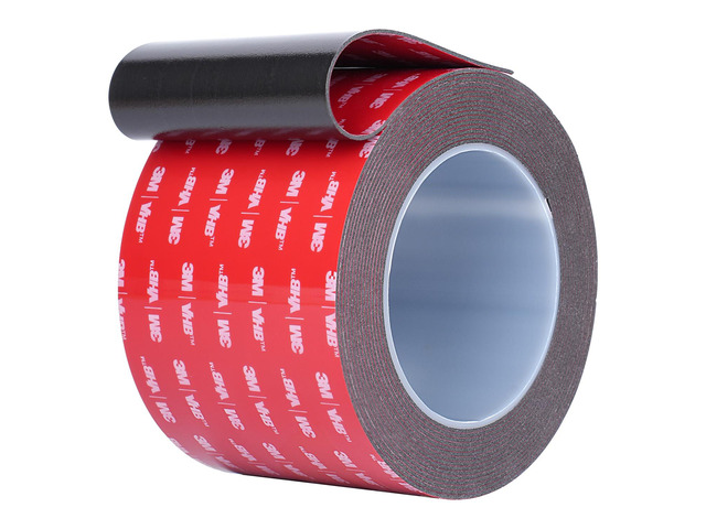 Double Sided Tape Heavy Duty, Waterproof Mounting Foam Tape, 16.5ft Length, 2.76in Width, High Temperature Resistant Adhesive Tape for Car, LED...