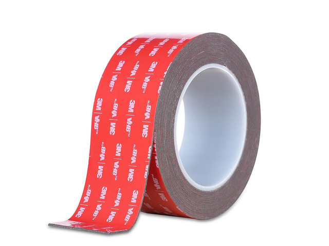 Double Sided Tape Heavy Duty, Waterproof Mounting Foam Tape, 16.5ft Length, 2.36in Width, High Temperature Resistant Adhesive Tape for Car, LED...