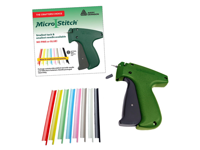 AllinOne Tagging Gun Kit UltraFine Needle Tagger with Black/White & Color Fasteners FabricSafe for Clothing Repairs, Quilting, Crafts, and DIY...