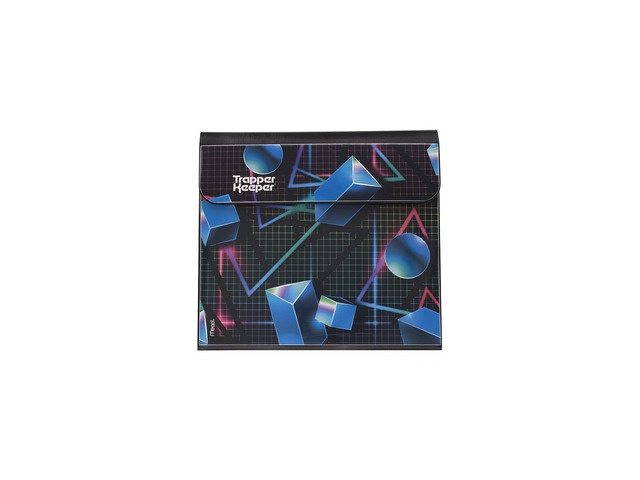 Trapper Keeper Binder, Retro Design, 1 Inch Binder with Folders and Pockets, Holds 8-1/2' x 11' Paper, Shapes (260038CQ1-ECM)