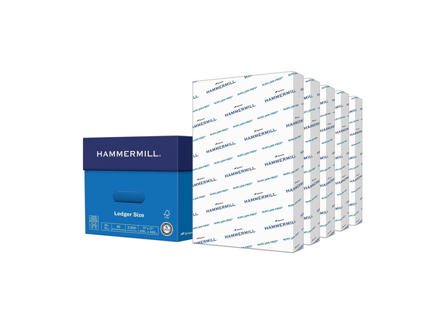 Printer Paper, 20 lb Copy Paper, 11 x 17-5 Ream (2,500 Sheets) - 92 Bright, Made in the USA, 105023C