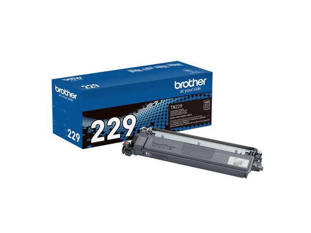 Genuine TN229BK Black Standard Yield Printer Toner Cartridge - Print up to 1,500 Pages(1)