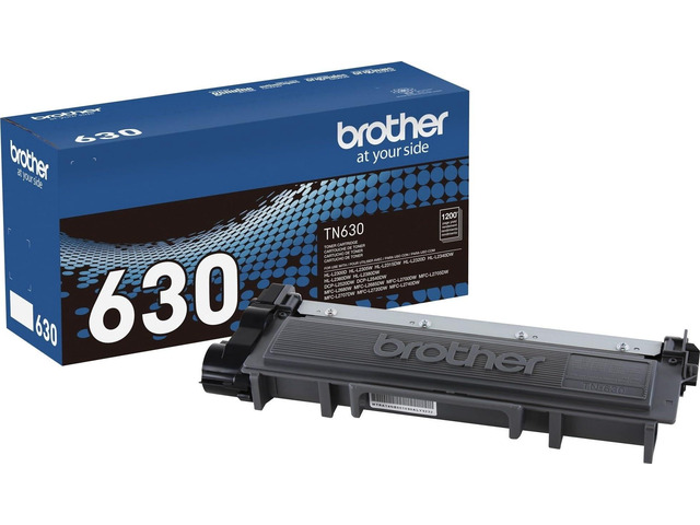 Genuine Standard Yield Toner Cartridge, TN630, Replacement Black Toner, Page Yield Up to 1,200 Pages, Amazon Dash Replenishment Cartridge