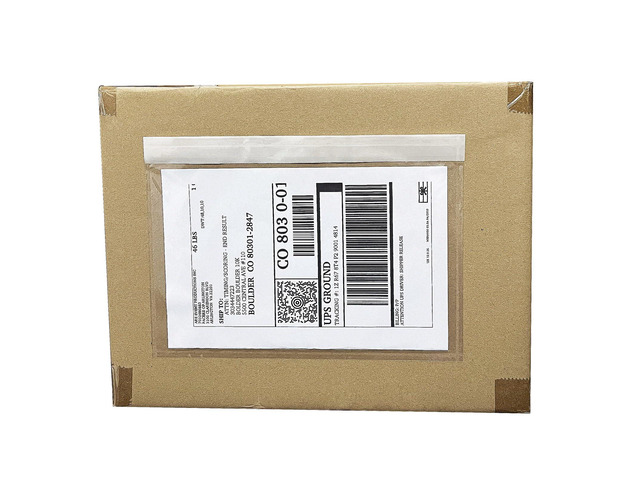 (1200 Pack) Clear 9.5'' x 6.7'' Packing List Envelopes, Adhesive Shipping Label Pouches/Sleeves, Easily Fits Half of Letter-Size Paper