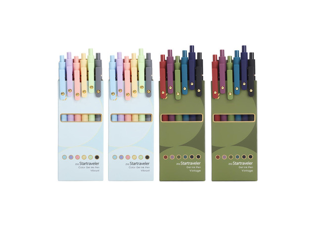 Colored Gel Pens 24 Pack 0.7mm Medium Point Pens for Journaling Quick-Dry Ink, Smooth Writing Colorful Pens for Note Taking, Doodling, Aesthetic...