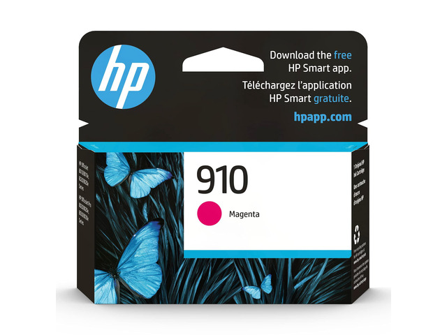 910 Magenta Ink Cartridge Works with OfficeJet 8010, 8020, Pro 8020, 8030 Eligible for Instant Ink 3YL59AN