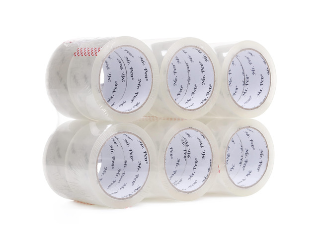Packing Tape, 12 Pack, 2 Inch Wide, 60 Yards, Clear Heavy Duty Packing Tape for Shipping, Packaging, Moving and Storage