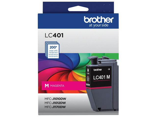 Genuine LC401M Standard-Yield Magenta Ink Cartridge