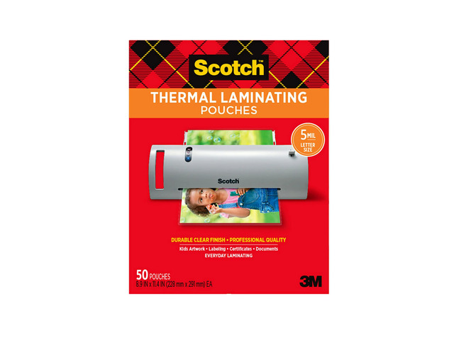 Thermal Pouches 5 mil, 8.9 in x 11.4 in (228 mm x 291 mm) Ultra Clear Laminating Pouches for Kids Artwork, Labeling, Certificates, Documents, Photo...