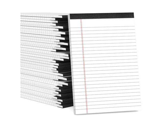 36pcs Small Legal Pads 5x8 White Note Pads 5x8 College Ruled Paper Tablets Notepads 5x8 Narrow Ruled Paper Pads Legal Pad 5 x 8 White Small Notepad...