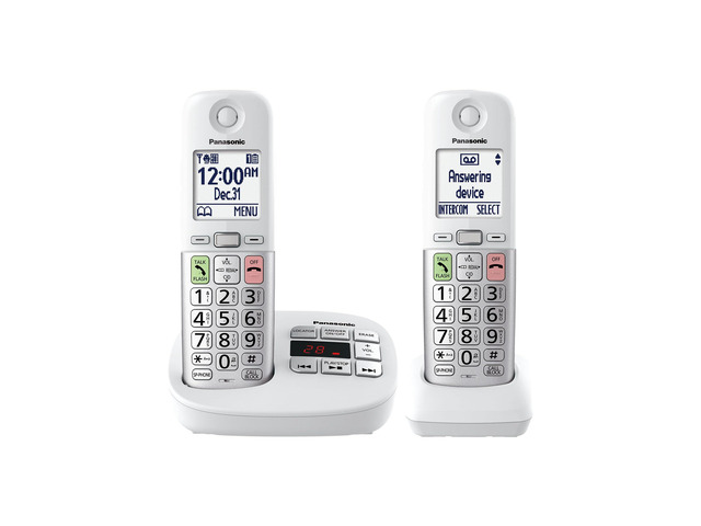 Cordless Phone, Easy to Use with Large Display and Big Buttons, Flashing Favorites Key, Built in Flashlight, Call Block, Volume Boost, Talking...