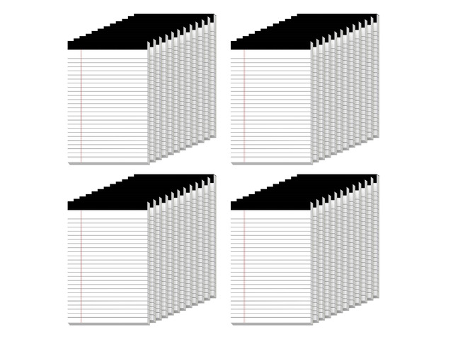 5' x 8' Note Pads 48 Pack of Legal Pads 30 Sheets Notepad College Ruled Small Writing Pads Perforated Pages Paper Pads 80GSM Heavyweight Paper Note...
